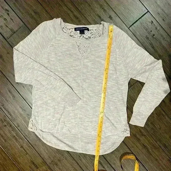 French Connection long sleeve pink  shirt blouse Small - Picture 6 of 7